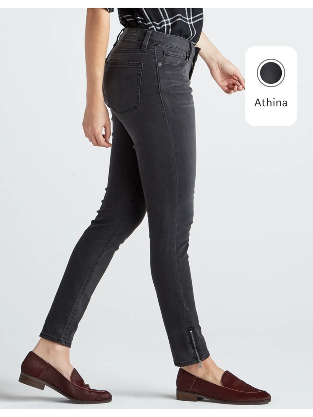 Lucky Brand Lolita Skinny Jeans Dark Gray (Athina) Size 4/27